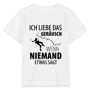 Eisklettern Eiskletterer Eispickel - Stanley/Stella Kinder T-Shirt MINI CREATOR  - Weiß - Vorne - Maike (125cm)