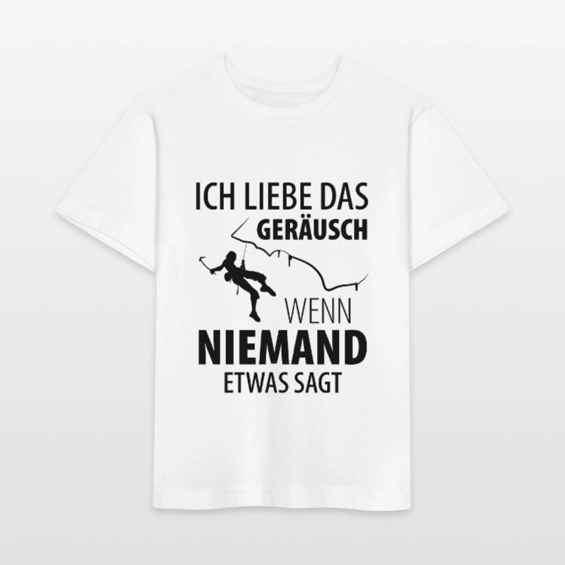 Eisklettern Eiskletterer Eispickel Stanley/Stella Kinder T-Shirt MINI CREATOR 