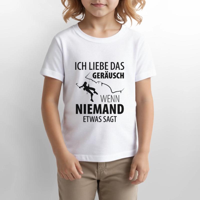Eisklettern Eiskletterer Eispickel Stanley/Stella Kinder T-Shirt MINI CREATOR 