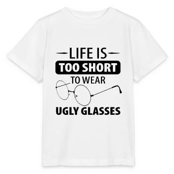 Opticiens ophtalmique Lunettes Porte-lunettes - T-shirt bio MINI CREATOR Stanley/Stella Enfant - blanc - Devant - Maike (125cm)