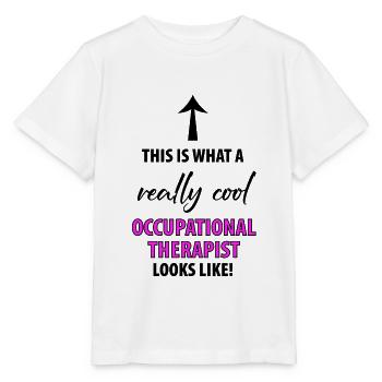 OCCUPATIONAL THERAPIST OCCUPATIONAL THERAPY - Stanley/Stella MINI CREATOR Kids’ T-Shirt - white - Front - Maike (125cm)