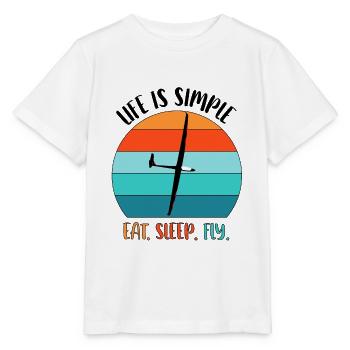 Planeurs Planeurs Planeurs Planeurs - T-shirt bio MINI CREATOR Stanley/Stella Enfant - blanc - Devant - Maike (125cm)
