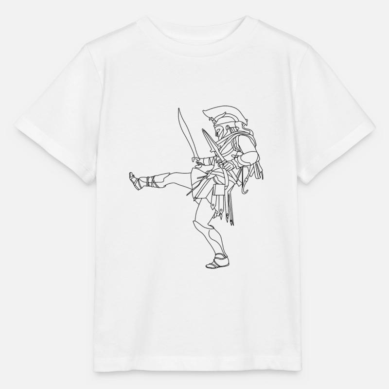 Achilles - Troja - Stanley/Stella Kinder T-Shirt MINI CREATOR  - Weiß