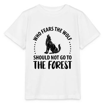 Wolf Wolves Wolf Pack - Stanley/Stella MINI CREATOR Kids’ T-Shirt - white - Front - Maike (125cm)