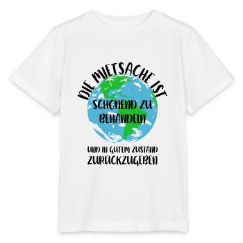 Naturschutz Klima Naturschützer Meer - Stanley/Stella Kinder T-Shirt MINI CREATOR  - Weiß - Vorne - Maike (125cm)