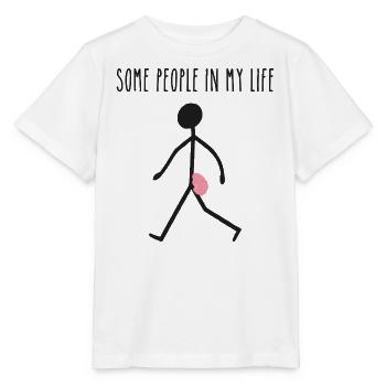 some people in my life - Stanley/Stella MINI CREATOR Kids’ T-Shirt - white - Front - Maike (125cm)