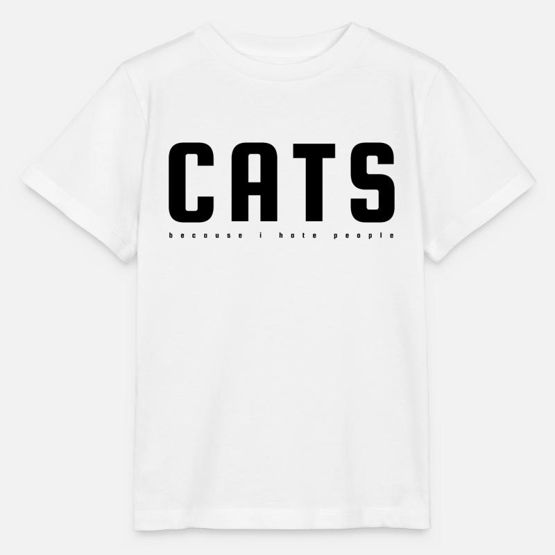 cats - Stanley/Stella Kinder T-Shirt MINI CREATOR  - Weiß