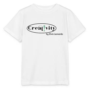 Creativity by Elvis Leonardo G6 - Stanley/Stella Kinder T-Shirt MINI CREATOR  - Weiß - Vorne - Maike (125cm)