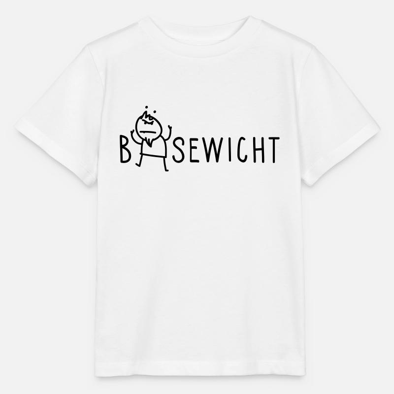 Bösewicht - Stanley/Stella Kinder T-Shirt MINI CREATOR  - Weiß