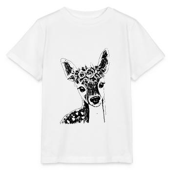 deer - Stanley/Stella MINI CREATOR Kids’ T-Shirt - white - Front - Maike (125cm)