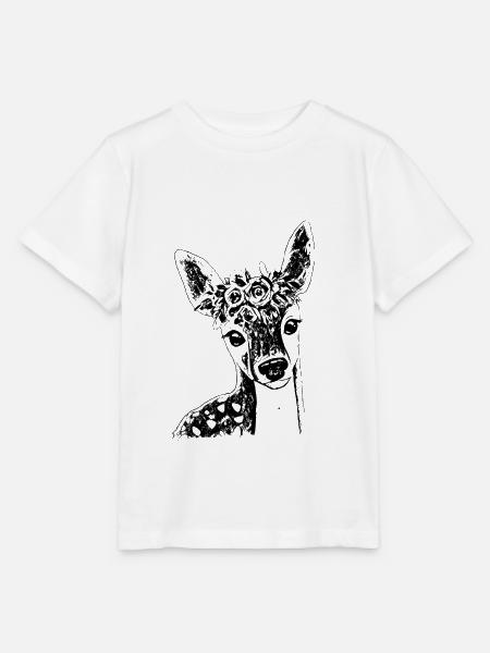 Reh - Stanley/Stella Kinder T-Shirt MINI CREATOR - Weiß
