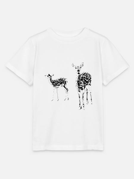 Rehe - Stanley/Stella Kinder T-Shirt MINI CREATOR - Weiß