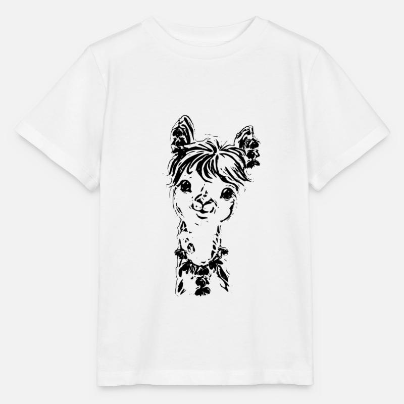 alpaga - T-shirt bio MINI CREATOR Stanley/Stella Enfant - blanc