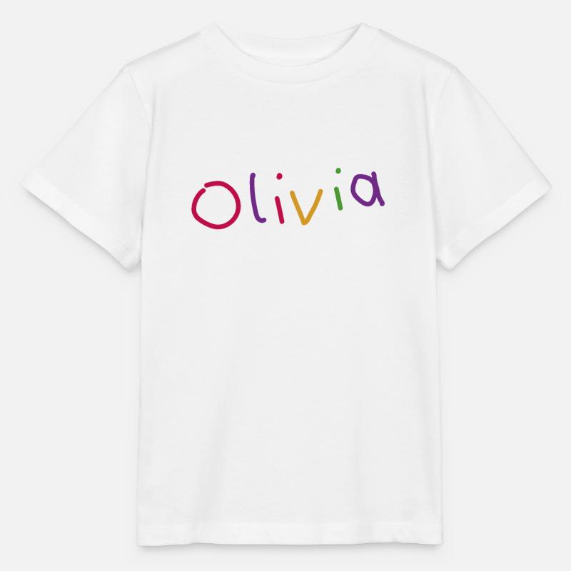 Olivia - Stanley/Stella Kinder T-Shirt MINI CREATOR  - Weiß