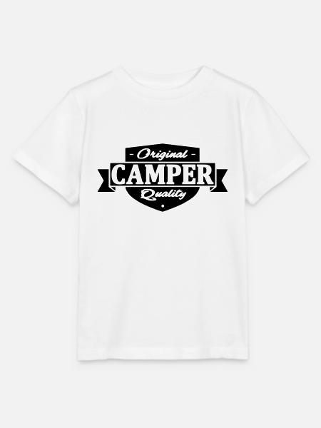 camper - Stanley/Stella Kinder T-Shirt MINI CREATOR  - Weiß