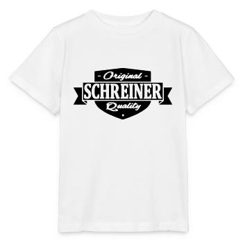 schreiner - Stanley/Stella Kinder T-Shirt MINI CREATOR  - Weiß - Vorne - Maike (125cm)