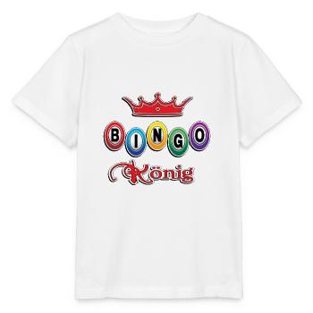 bingo t-shirt koenig Bingo tshirt - Stanley/Stella Kinder T-Shirt MINI CREATOR  - Weiß - Vorne - Maike (125cm)