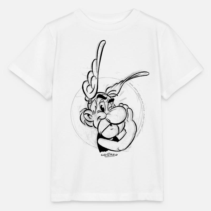 Asterix & Obelix Der Gallier - Stanley/Stella Kinder T-Shirt MINI CREATOR  - Weiß