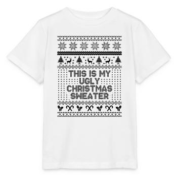 Das ist mein hässlicher Weihnachtspullover - Stanley/Stella Kinder T-Shirt MINI CREATOR  - Weiß - Vorne - Maike (125cm)