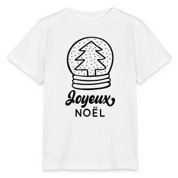 Joyeux Noël - T-shirt bio MINI CREATOR Stanley/Stella Enfant - blanc - Devant - Maike (125cm)
