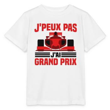 Je peux pas j ai grand prix - T-shirt bio MINI CREATOR Stanley/Stella Enfant - blanc - Devant - Maike (125cm)