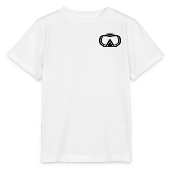freediving logo - Stanley/Stella Kinder T-Shirt MINI CREATOR  - Weiß - Vorne - Maike (125cm)