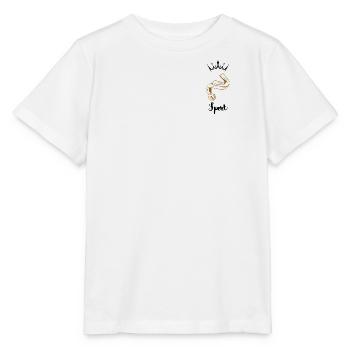 Médaille Or - T-shirt bio MINI CREATOR Stanley/Stella Enfant - blanc - Devant - Maike (125cm)