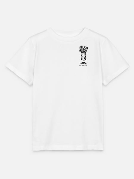 Grow Through What You Go Through - Stanley/Stella Kinder T-Shirt MINI CREATOR - Weiß