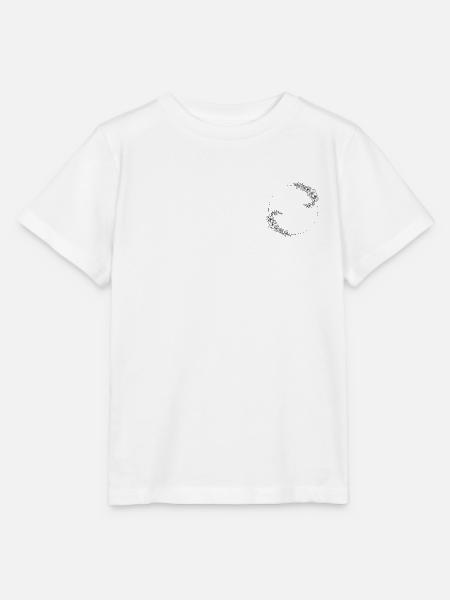 Blumen Rahmen - Stanley/Stella Kinder T-Shirt MINI CREATOR  - Weiß
