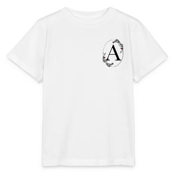 Letter A - Stanley/Stella MINI CREATOR Kids’ T-Shirt - white - Front - Maike (125cm)