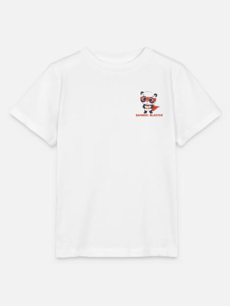 BAMBUS-BLASTER - Stanley/Stella Kinder T-Shirt MINI CREATOR  - Weiß