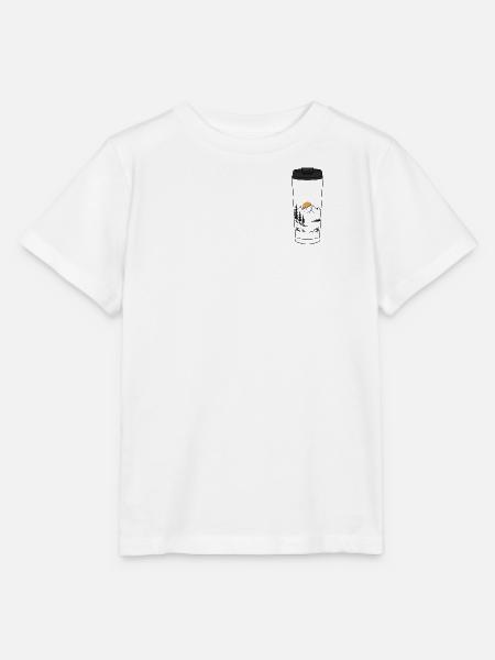 Kaffeebecher Sonnenaufgang - Stanley/Stella Kinder T-Shirt MINI CREATOR - Weiß