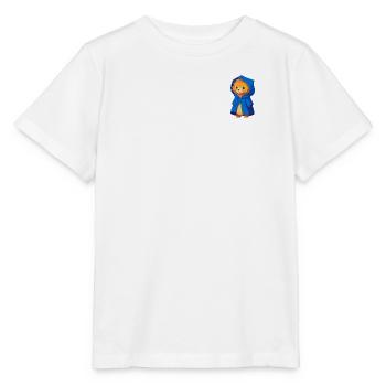 Lion en manteau royal - T-shirt bio MINI CREATOR Stanley/Stella Enfant - blanc - Devant - Maike (125cm)