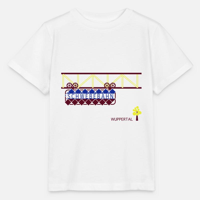 Wuppertaler Schwebebahn - Stanley/Stella Kinder T-Shirt MINI CREATOR  - Weiß