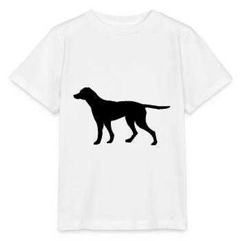 chien - T-shirt bio MINI CREATOR Stanley/Stella Enfant - blanc - Devant - Maike (125cm)