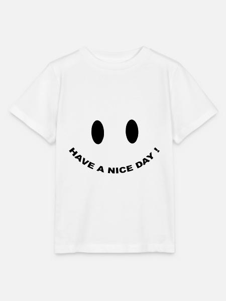 Nice Day - Stanley/Stella Kinder T-Shirt MINI CREATOR - Weiß