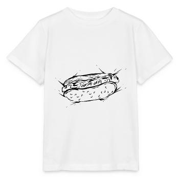 Hot-dog - T-shirt bio MINI CREATOR Stanley/Stella Enfant - blanc - Devant - Maike (125cm)