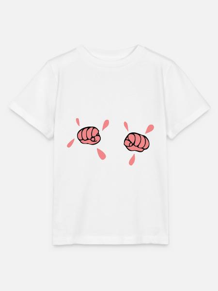 bebe Fäuste fille1 - Stanley/Stella Kinder T-Shirt MINI CREATOR - Weiß