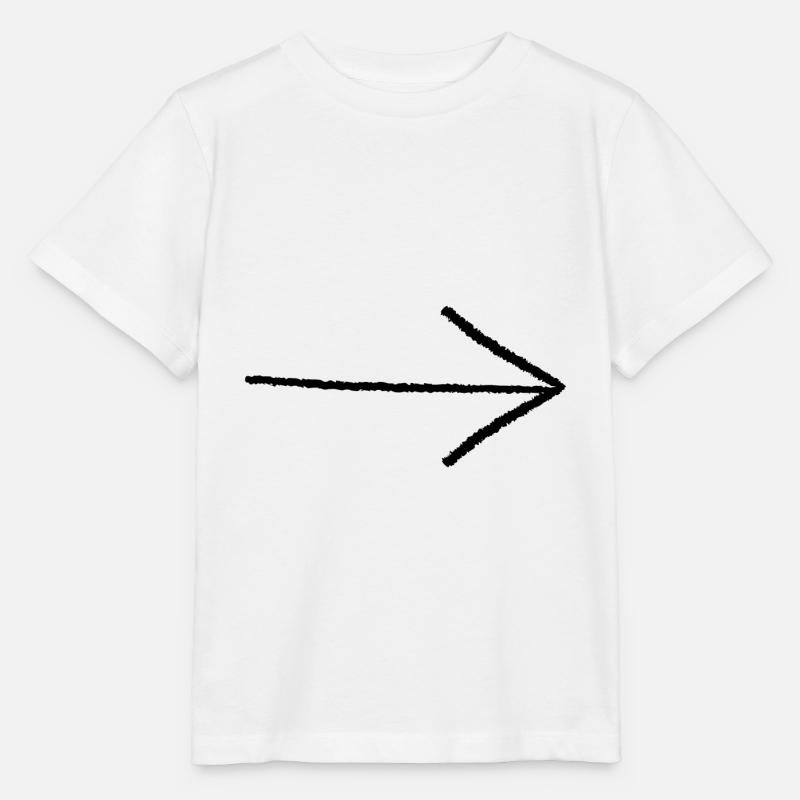 Mirage - arrow - Stanley/Stella Kinder T-Shirt MINI CREATOR  - Weiß