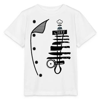 Küchenchef - Stanley/Stella Kinder T-Shirt MINI CREATOR  - Weiß - Vorne - Maike (125cm)