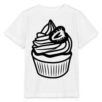 Torte - Stanley/Stella Kinder T-Shirt MINI CREATOR  - Weiß - Vorne - Maike (125cm)