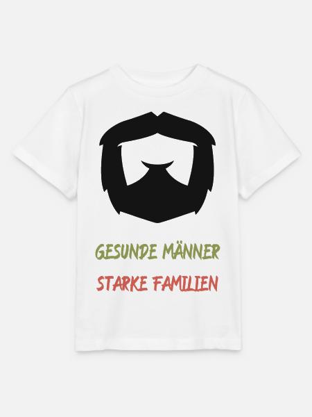 Gesunde Männer, Starke Familien - Stanley/Stella Kinder T-Shirt MINI CREATOR  - Weiß
