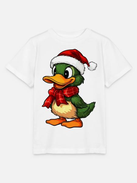 Weihnachten Enten - Stanley/Stella Kinder T-Shirt MINI CREATOR  - Weiß