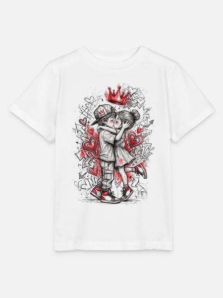 Die große leidenschaftliche Liebe - Stanley/Stella Kinder T-Shirt MINI CREATOR - Weiß