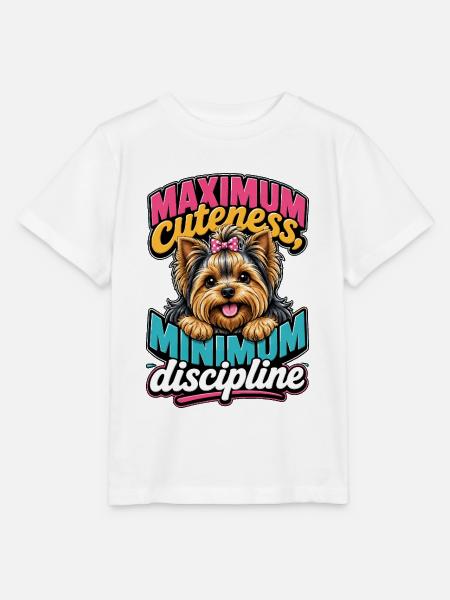 Yorkshire Terrier - Stanley/Stella Kinder T-Shirt MINI CREATOR - Weiß