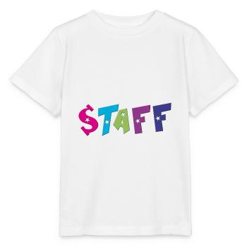 staff - T-shirt bio MINI CREATOR Stanley/Stella Enfant - blanc - Devant - Maike (125cm)
