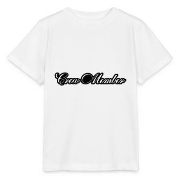 Membre d’équipage - T-shirt bio MINI CREATOR Stanley/Stella Enfant - blanc - Devant - Maike (125cm)