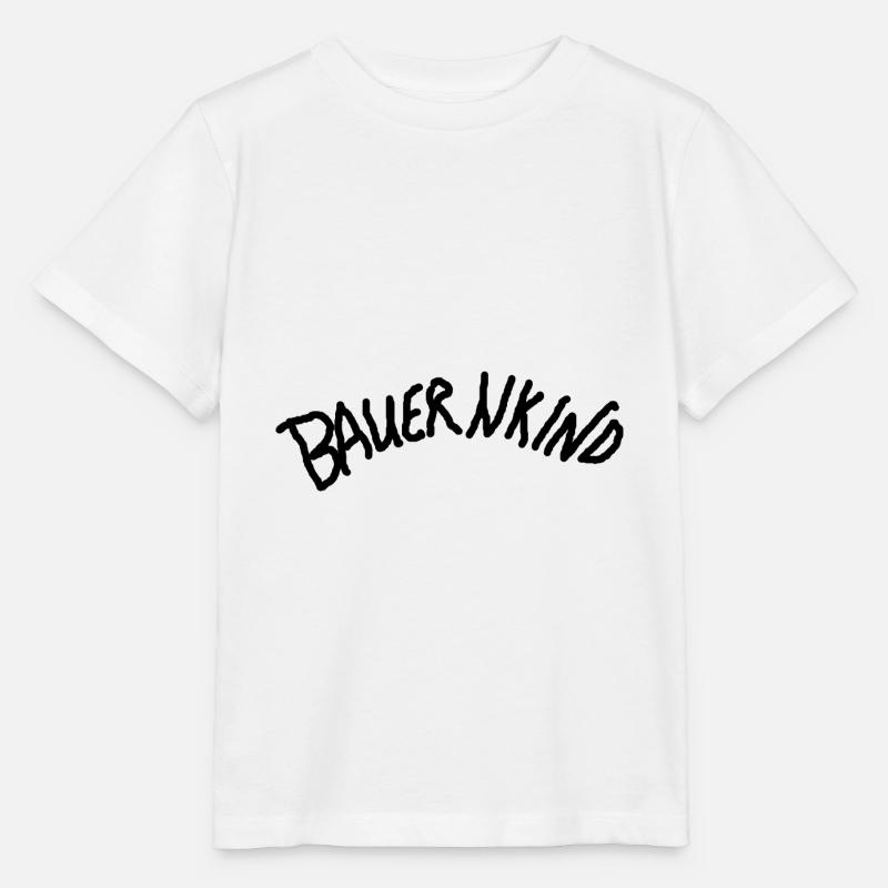 Bauernkind - Stanley/Stella Kinder T-Shirt MINI CREATOR - Weiß