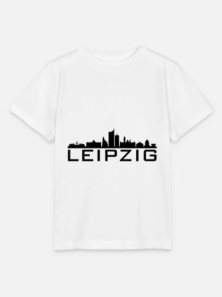 LEIPZIG Sachsen Deutschland Skyline Stadt - Stanley/Stella Kinder T-Shirt MINI CREATOR - Weiß