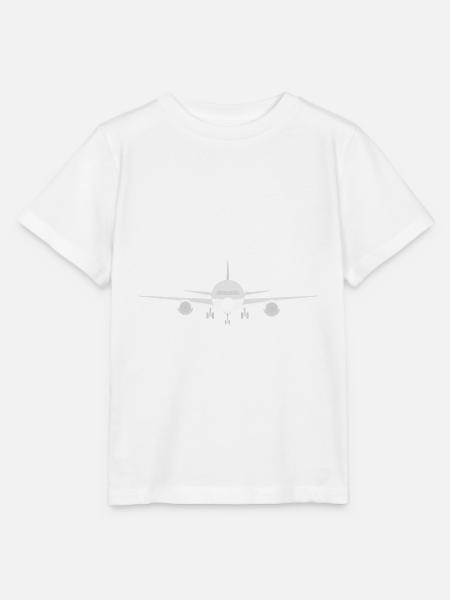 Fogg - plane - Stanley/Stella Kinder T-Shirt MINI CREATOR  - Weiß